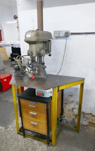 Bench Drill & Grinder