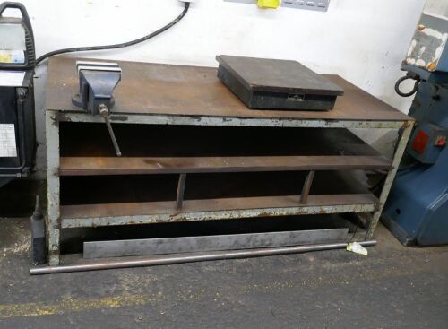 Steel Work Bench & Vice