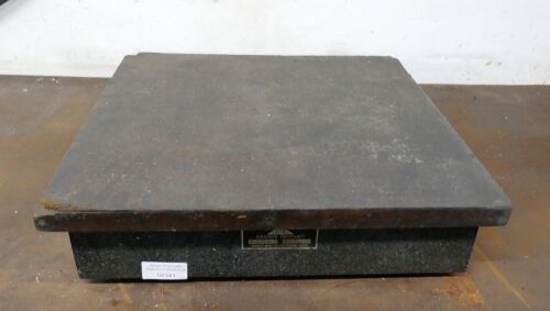 Crown Granite Surface Plate 18x 18"