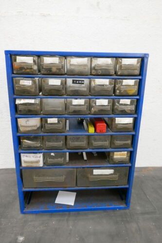 Rack Of Assorted End Mills