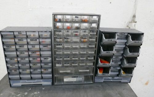 Rack Of Assorted Drill Bits