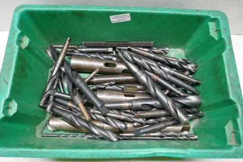 Box of Assorted Taper Drills.