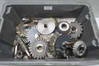 Box of Assorted Milling Cutters.