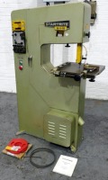 Startrite Vertical Bandsaw.