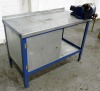 Steel Work Bench/Cabinet. - 2