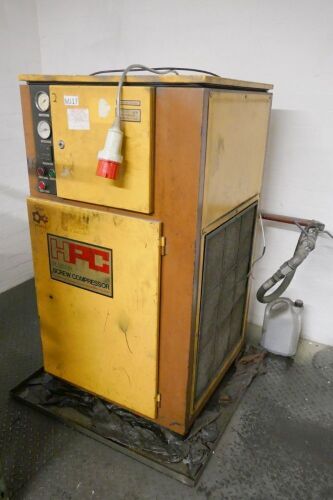 HPC Plusair SK18 Screw Compressor.