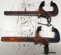 2x Carver Clamps.