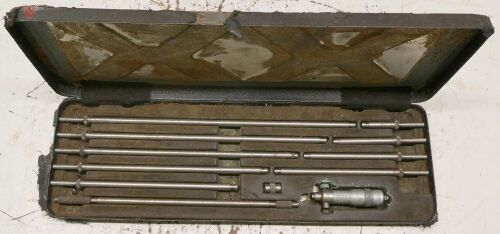 Moore & Wright Inside Micrometer Set.