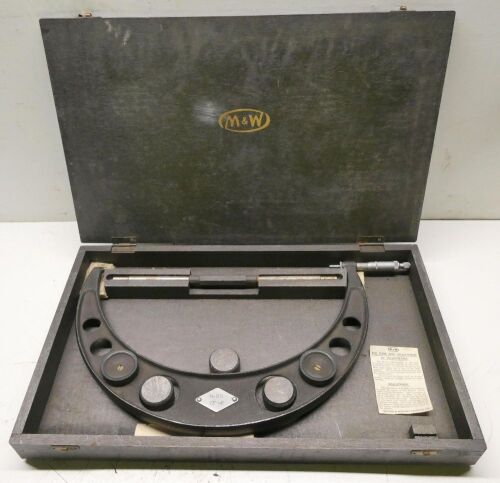 Moore & Wright External Micrometer.