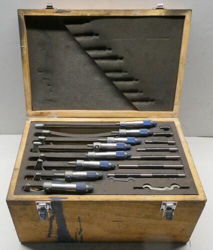 Moore & Wright External Micrometer Set.