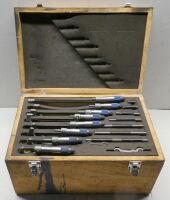 Moore & Wright External Micrometer Set.