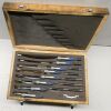 Moore & Wright External Micrometer Set. - 2
