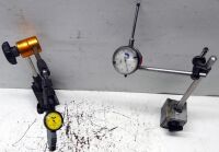 Pair of Comparators on Magnetic Stands.