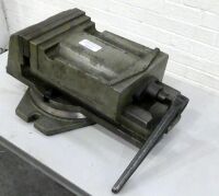 Machine Vice on Swivel Base.