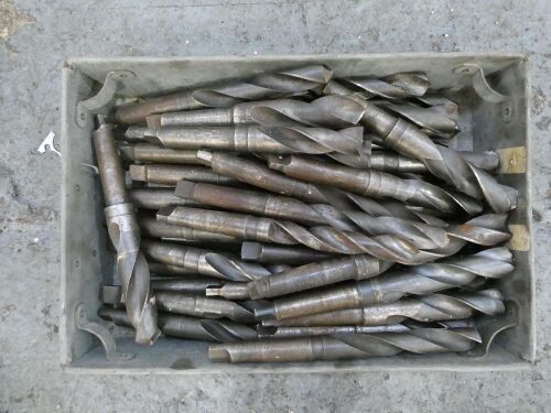 3 Morse Taper Drills.